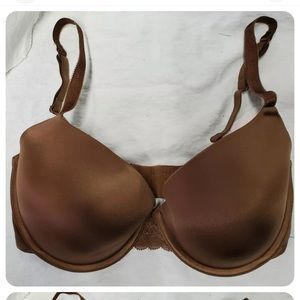Auden The Daydream- Demi coverage t-shirt bra - cocoa brown